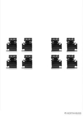 HERTH BUSS JAKOPARTS j3662029 -  Комплектующие, колодки дискового тормоза